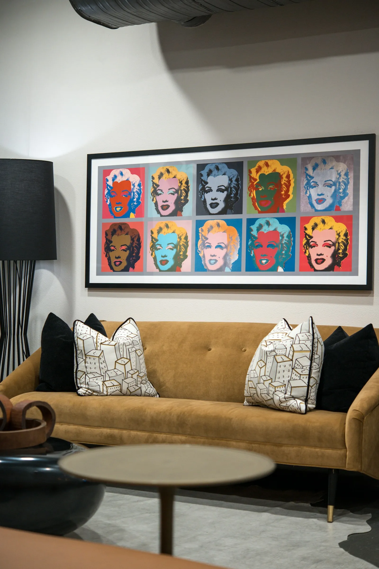 Modern Dallas luxury rental property interior managed by Marrakech Modern